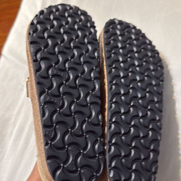 NWT Birkenstock Buckley Style Oiled Leather in Light Tobacco - Picture 4 of 10